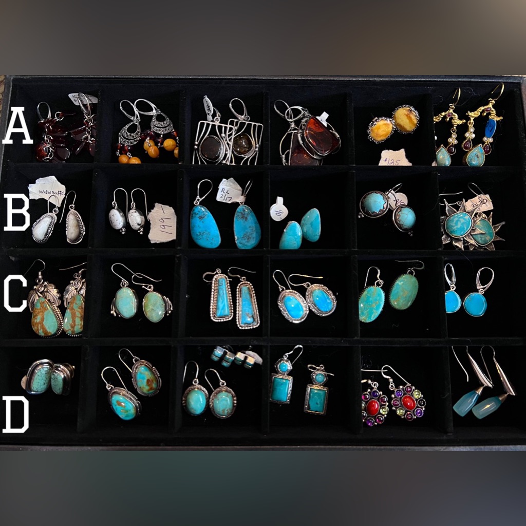 Assorted Gemstone Earrings